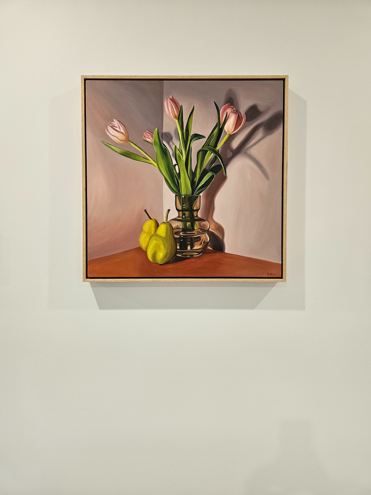 Blush Tulips in Peach Light - Keanna Belle Sacilotto by Keanna-Belle Sacilotto