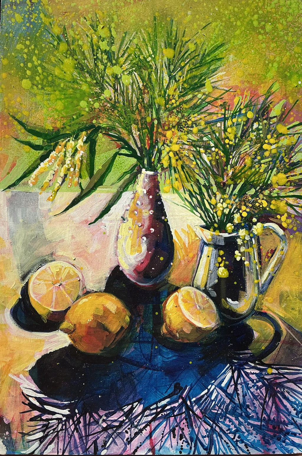 Lemon Wattle - Helen Evans by Helen Evans