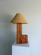 Rosewood tiled floor lamp - Victor & Wills by Victor & Wills
