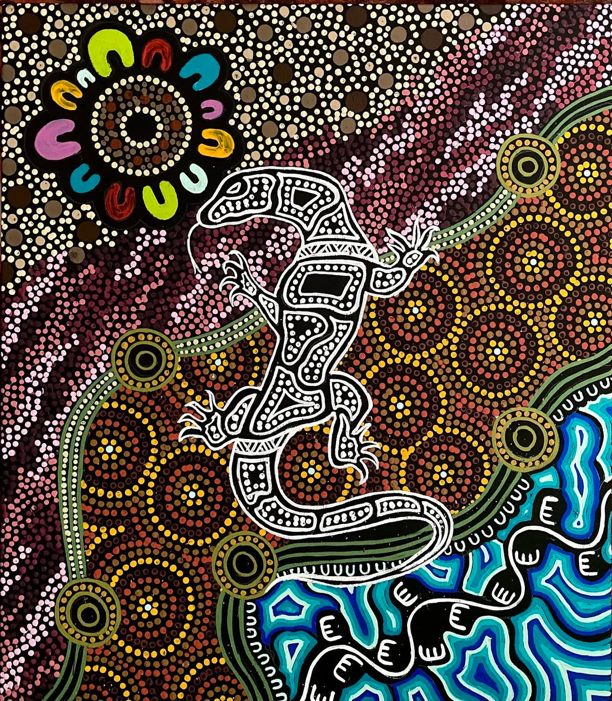 Biltjimdja (Goanna) - Jandamarra Cadd by Jandamarra Cadd