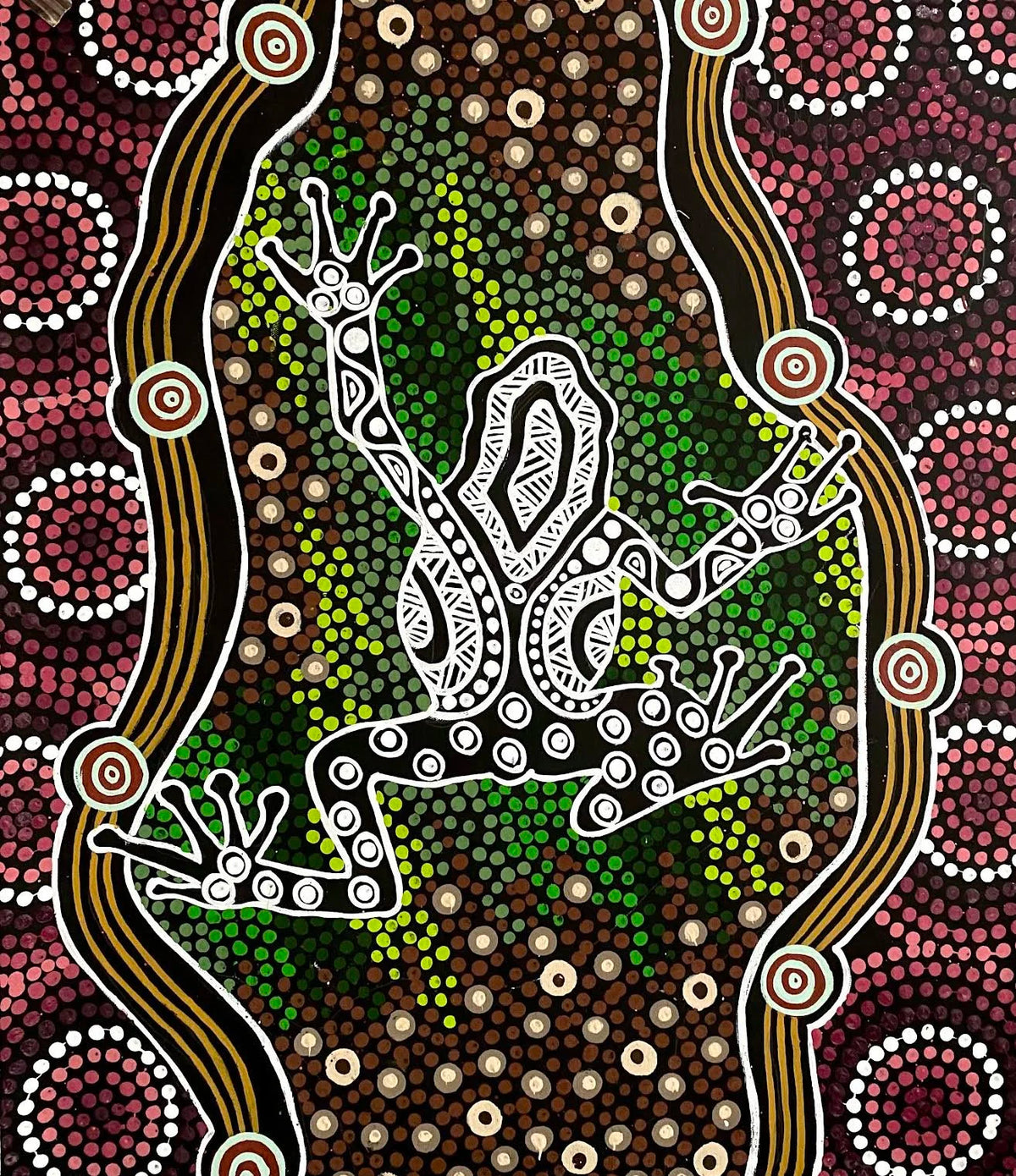 Dhaangoba (Frog) - Jandamarra Cadd by Jandamarra Cadd