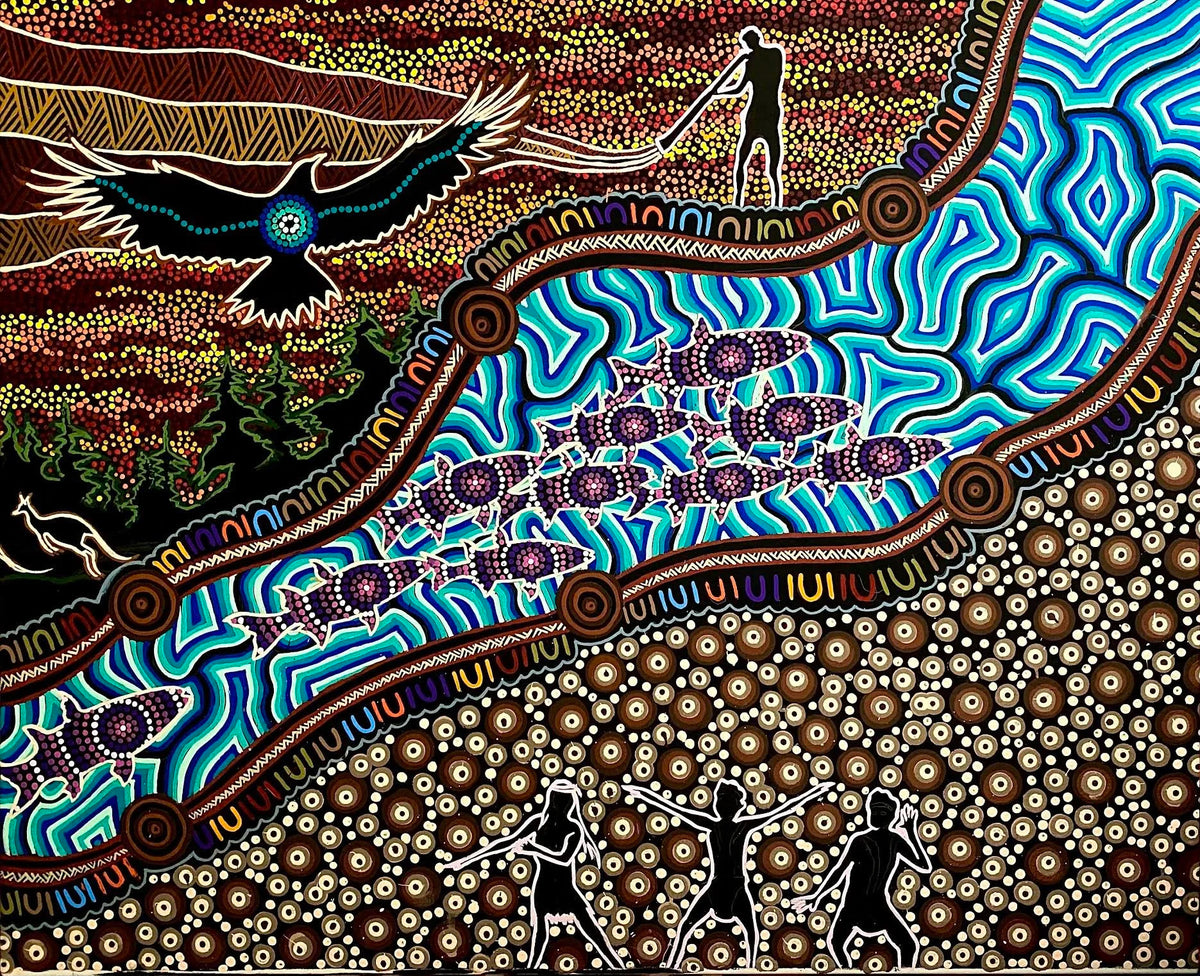 The Sea Eagle & the Mullet Season - Jandamarra Cadd by Jandamarra Cadd