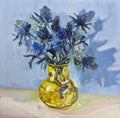 Seaholly in Yellow Vase - Kate Marek by Kate Marek