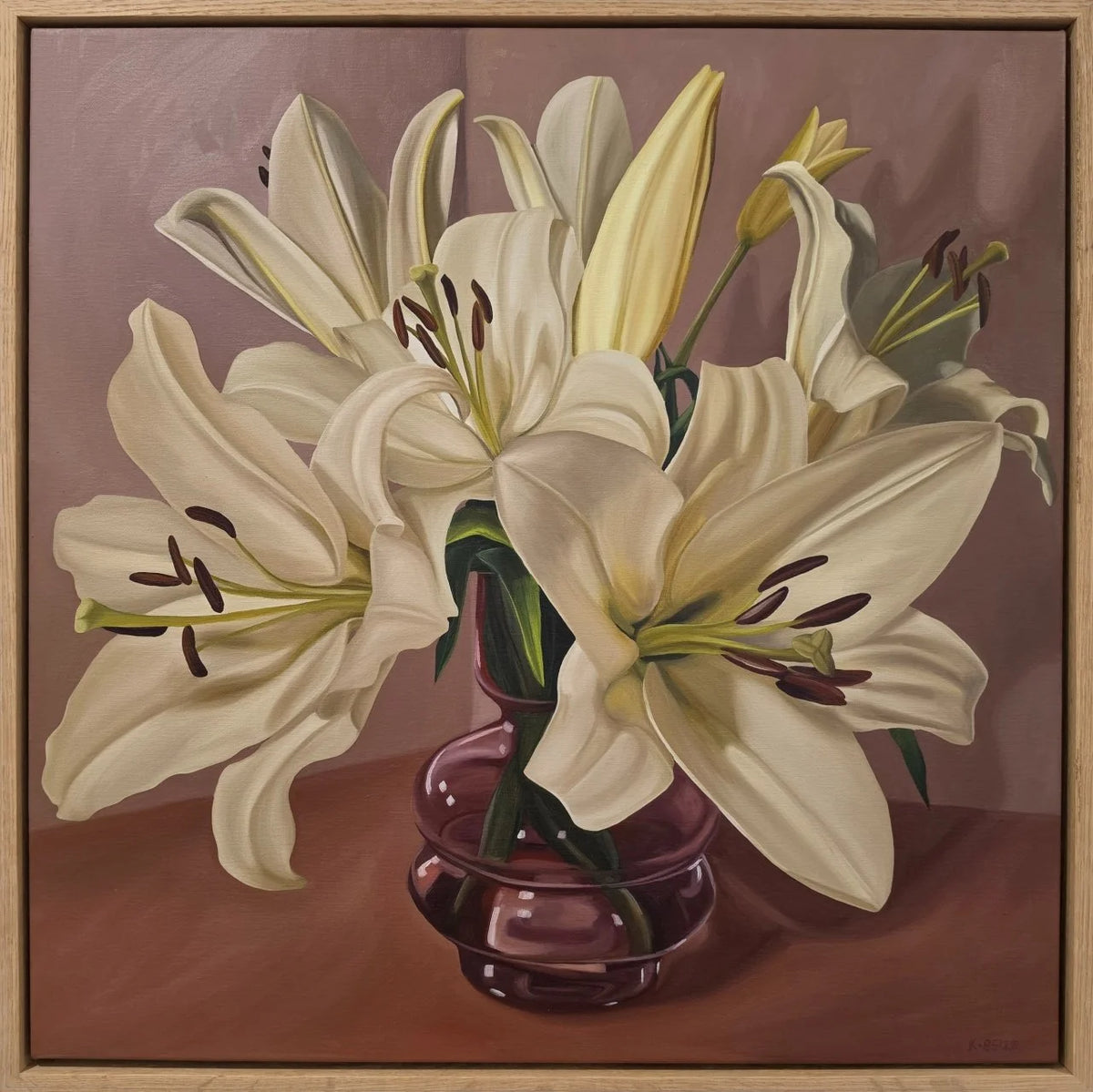 Lilies in Soft Light - Keanna Belle Sacilotto by Keanna-Belle Sacilotto