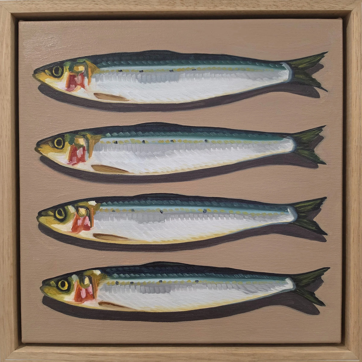 Taupe Sardines - Keanna Belle Sacilotto by Keanna-Belle Sacilotto