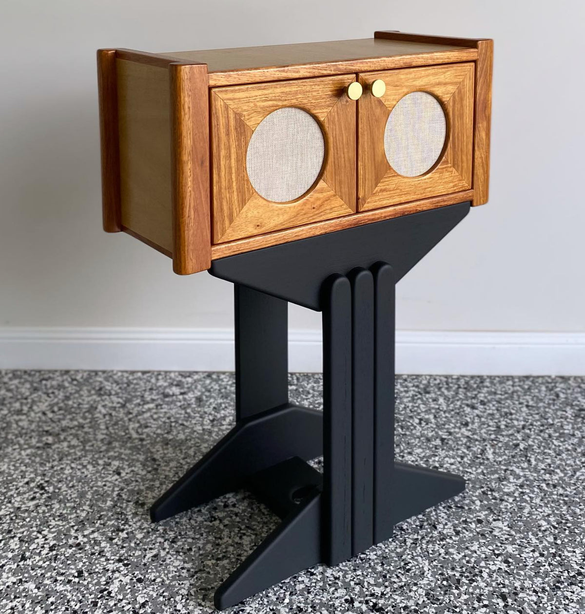 Handcrafted Multi-Purpose Cabinet | Italian Mid-Century Inspired by Victor & Wills