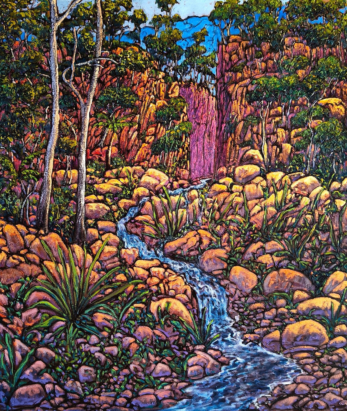 Waterfall Retreat - Wayne Smith by Wayne Smith